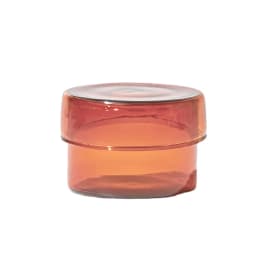 Borosilicate Jar with Lid Decorative Glass Jar Storage Container Desktop Orangizer Candle Can Candle Making Office Storage Box