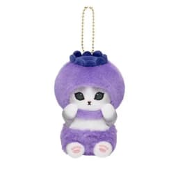 Kawaii Mofusand Shark Cat Fruit and Vegetable Series Plush Toys Backpack Keychain Cartoon Soft Stuffed Doll Girls Birthday Gift
