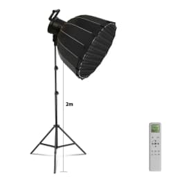 Bowens Video Studio Kit 115W Photography COB Light Dimmable Kit LED Lamp Flash Studio 220VLighting 3000-6000K 3 Color
