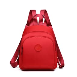 Unisex Mini Nylon Backpack Lightweight Water Resistant Casual Daily Travel School Small Daypack Shoulder Bag