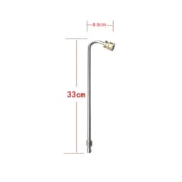 Pressure Washer Extension Rod Lance Set 4000PSI Spray Gun with 1/4 Inch Quick Connect for Efficient Cleaning
