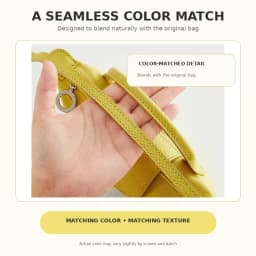 2026 New Leather Bag Strap For Longchamp Mini Lime Durable Fashion Without Punching Modification Bag Accessories