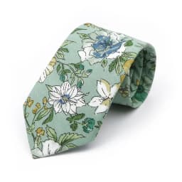 47 Styles Floral Ties For Men Women Elegant Beautiful Flower Printed Necktie Narrow Skinny Cravat Fit Wedding Party Workplace
