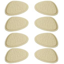 8 pcs Soft Forefoot Pads For High-heeled Shoes, Non-slip Half Insoles, Comfortable Forefoot Cushions For Foot Care