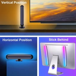 USB LED Pickup Night Light Strip RGB Lamp WIFI Tuya Music Rhythm TV Ambient Light For Gaming Room Beside Table Decor