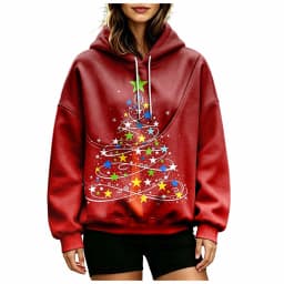 Women Fall And Winter Hoodie With Pet Pouch Oversized Pocket Colorful Print Sweatshirt For Dogs And Cats Long Sleeve Hoodie