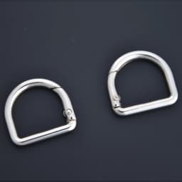 5pcs D Ring Openable Metal Buckles Bag Luggage Strap Connecting Clasp Spring Keyring Hardware Accessories