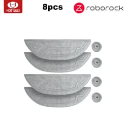 Roborock S8 Max V Ultra G20s Robot Vacuum Cleaner Accessories Mop Choth Vacuum Bags Side Brush Filter Replaceable Spare Parts