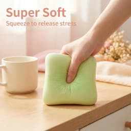 Simulation Butter Toast Bread Squishy Toys for Stress Relief Soft Slow-Rise Anti-Anxiety Sensory Fidget Toys for Adults ADHD
