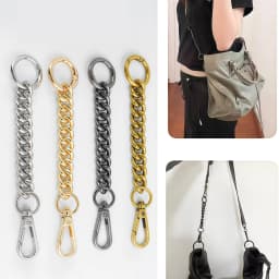 Handbag Handle Replacement Chains Extension Bag Chain Short Metal Purse Chain Strap for Extend Shoulder Bag Strap