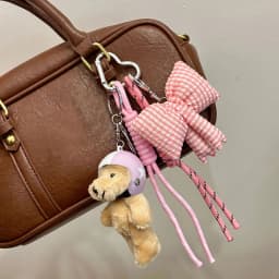 Heart Shaped Leather Plush Silicone Cord Chain Key Pendants Women Charm Bag Pendant Couple Key Ring Kid Toy Gift Key Jewelry