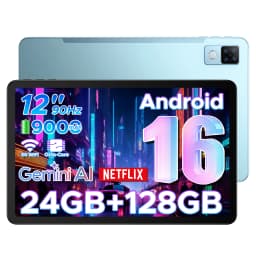 DOOGEE U12 Tablet PC 24GB 128GB Gemini AI 12'' FHD+ Screen Unisoc T7255 9000mAh Battery 7.8mm Ultra-thin Android 16 Smart Pad