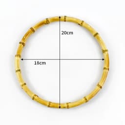 1/2/4Pcs Deepeel 7-18cm Natural Bamboo Bag Handles for Women Handbag Purse Handle Woven-Bag Ring DIY Handmade Bags Accessories