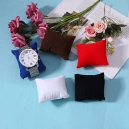 10 Pieces Bracelet Watch Pillow Small Multicolor Pillow Jewelry Bracelet Cushion Holder Pillow