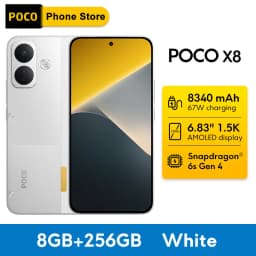 【World Premiere】Global Version POCO X8 5G Smartphone NFC 8340mAh battery 67W HyperCharge 50MP Camera Snapdragon 6s Gen 4