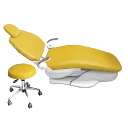 1Pcs Dental Chair Cover Unit PU Leather Elastic Waterproof Protective Case Seat Chair Cover Dental Chair Mat Foot Pad Dentistry