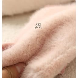 Double Set Fashion Personality Suede Winter Keep Warm Touch Screen Women Gloves Hairy Imitation Mink Velvet Half Finger Gloves