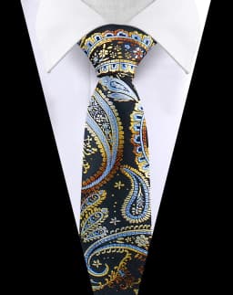 Men Tie Necktie For Men Business Wedding Party Luxury Paisley Necktie Fashion Floral Mens Neck Tie Accessories Wholesale Gravata