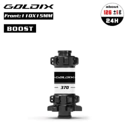 GOLDIX M370 MTB Bike Hub 24H Straight Pull 6-Bolt Disc Brake 36T Ratchet Sealed Bearing Boost HG XD MS Freehub Thru Axle Hubset