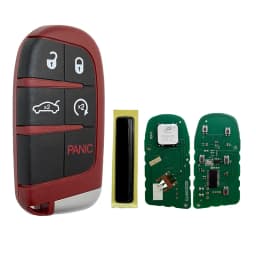 M3N-40821302 5Buttons 433MHz ID46 Chip Smart Key Fob For Dodge Challenger Charger Jeep Grand Cherokee SRT Chrysler 300 2011-2019