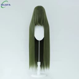 Very High Quality 600g 68 Colors 40 Inch 100cm Long Straight Cosplay Wig With Bangs Heat Resistant Hair Anime Wigs + Wig Cap
