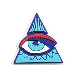 Evil Eye Shoe Charms for Crocs Accessories Kids Clogs Badge Women Party Jeans Pins Gifts Decorations Buckle Shoes Accessories