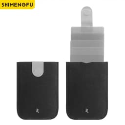 DAX V1 V2 V3 RFID Leather ID Card Holder Case Minimalist Portable Bag Men Bank Credit Card Cover Wallet Money Purse Women