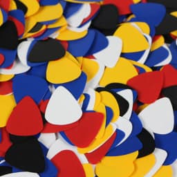 10PCS Guitar Picks Plectrum Mediator Celluloid Electric Smooth Guitar Picks Bass Acoustic Electric Guitar Accessories