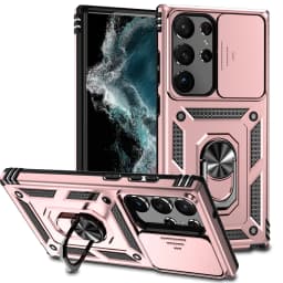 for Samsung Galaxy S23 Ultra 5G Case Slide Camera Lens Military Grade Bumpers Armor Cover for Samsung Galaxy S23+ S23 5G