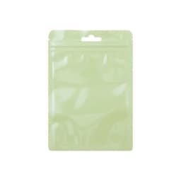 50pcs/lot Reusable Plastic Zip Lock Bags Transparent Macaron color Sealing Bag for DIY Jewelry Retail Display Wrap Packaging Bag