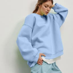 Pullover Loose Fit Hoodie Casual with Crew Neck Long Sleeve Standard Length Single Pullover Closure Japanese Korean Women Hoodie