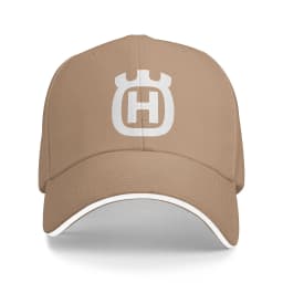 Summer Husqvarna Print Baseball Cap Running Hippie Fashion Custom DIY Sun Trucker Hat Unisex Men Sun-Proof Snapback Cap