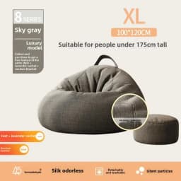 Lazy Sofa Bean Bag Single Person Can Lie Down and Sleep floor sofa muebles bean bag chair with filling