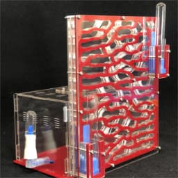 DIY Large Acrylic Ant Farm with Feeding Area Big Ants House Ant Nest Villa Insect Pet Anthill Workshop 6 Layers 19.5*15*22cm