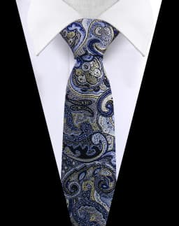 Men Tie Necktie For Men Business Wedding Party Luxury Paisley Necktie Fashion Floral Mens Neck Tie Accessories Wholesale Gravata
