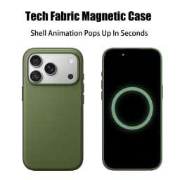 Original Technology Woven For Magsafe Magnetic Case For IPhone 17 16 15 14 13 18 Pro Max Animation TechWoven Shockproof Cover
