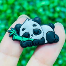 New Arrival 1-10pcs Kawaii Animal Panda Deer Kangaroo Turtle Shoe Charms PVC Accessories Shoes Buckle Ornament Kids Party Gift
