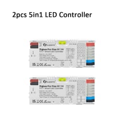 GL-C-601P  ZigBee 3.0 Pro Max 5 in 1 LED Controller RGBCCT RGBW RGB CCT Dim Light Mix 20A Pluggable Fuse App Voice GLEDOPTO