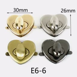 2Pcs Metal Bag Lock Buckles Turn Twist Locks for Women's Handbag Shoulder Bags Closure Latch Clasp DIY Hardware Accessories