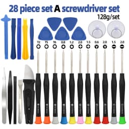 Mobile Phone Disassembly and Repair Tool Set, Apple Android Tablet, Screen Cleaning Combination, Screwdriver Combination