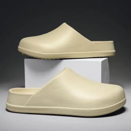 Mens Kitchen Chef Shoes Waterproof Garden Clogs Closed Toe Half Shoes Rubber Slippers Restaurant Hotel Working Summer Beach