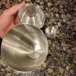 UPORS Stainless Steel Cocktail Shaker Mixer Wine Martini Boston Shaker For Bartender Drink Party Bar Tools 550ML/750ML