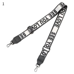 Nylon Bag Strap Woman Colored Wide Straps for Crossbody Messenger Shoulder Bag Accessories Adjustable Embroidered Belts Straps