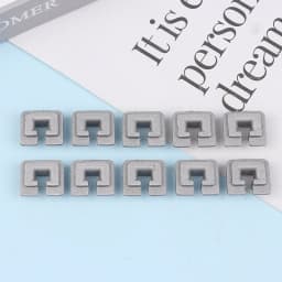 5/10 Pcs Aluminum Alloy Trimmer Head Eyelet Square Cord Buckle Replacement Parts Gardening Tools Lawn Mower Trimmer Accessories