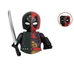 Blind Box Mini Building Blocks G0172 Figures Big Goblin Spiderman Iron Man Venom Captain Hawk Deadpool Armor Christmas Gifts Toy
