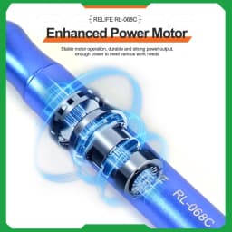 RELIFE RL-068C Speed Adjustable Electric Grinding Pen Multifunction Smart Rechargeable Sanding Tool For Mobile Phone  Repair