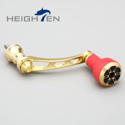 HEIGHTEN 56mm Reel Handle (With 24mm TPE Knob) for Shimano Twin Power Daiwa Certate LT Spinning Reel