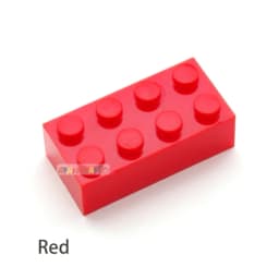200pcs Thick 2x4 DIY Building Blocks Figures Bricks Educational Creative Compatible With 3001 Plastic Toys for Children Choice