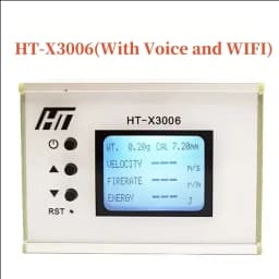 Shooting Speed Meter Ball Velocity Energy Measurement Bullet Speed Tester Shooting Chronograph with Backlight LCD
