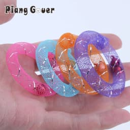 Small Ring Random Mix Donut Bell Sounds Cat Toy Interactive Grid Tube Pet Toys